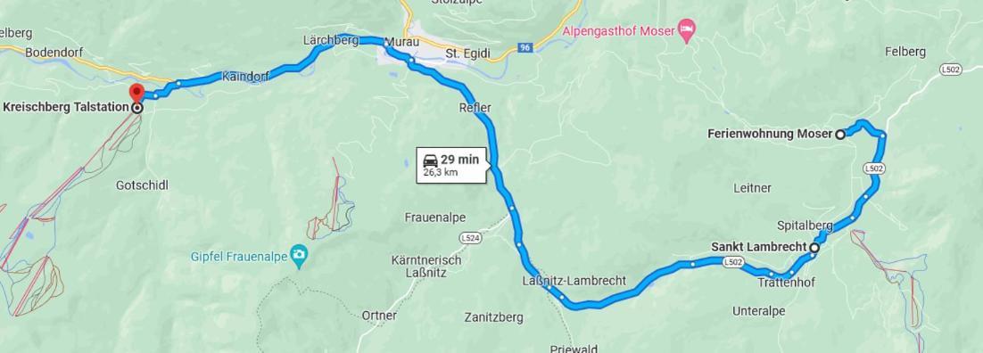 Ferienwohnung Moser Sankt Blasen 外观 照片